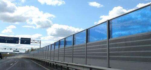 Шумозащитные экраны комбинированного типа Шумозащитные экраны комбинированного типа