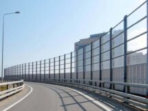 Комбинированные шумозащитные экраны